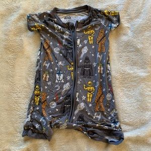 STAR WARS LITTLE SLEEPY short sleeve onesie